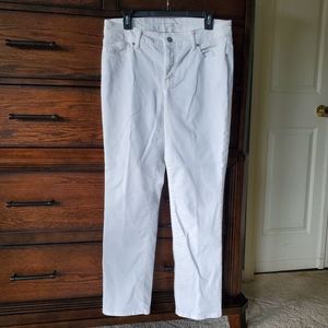 Chico's Straight Leg Jean White Sz 1R